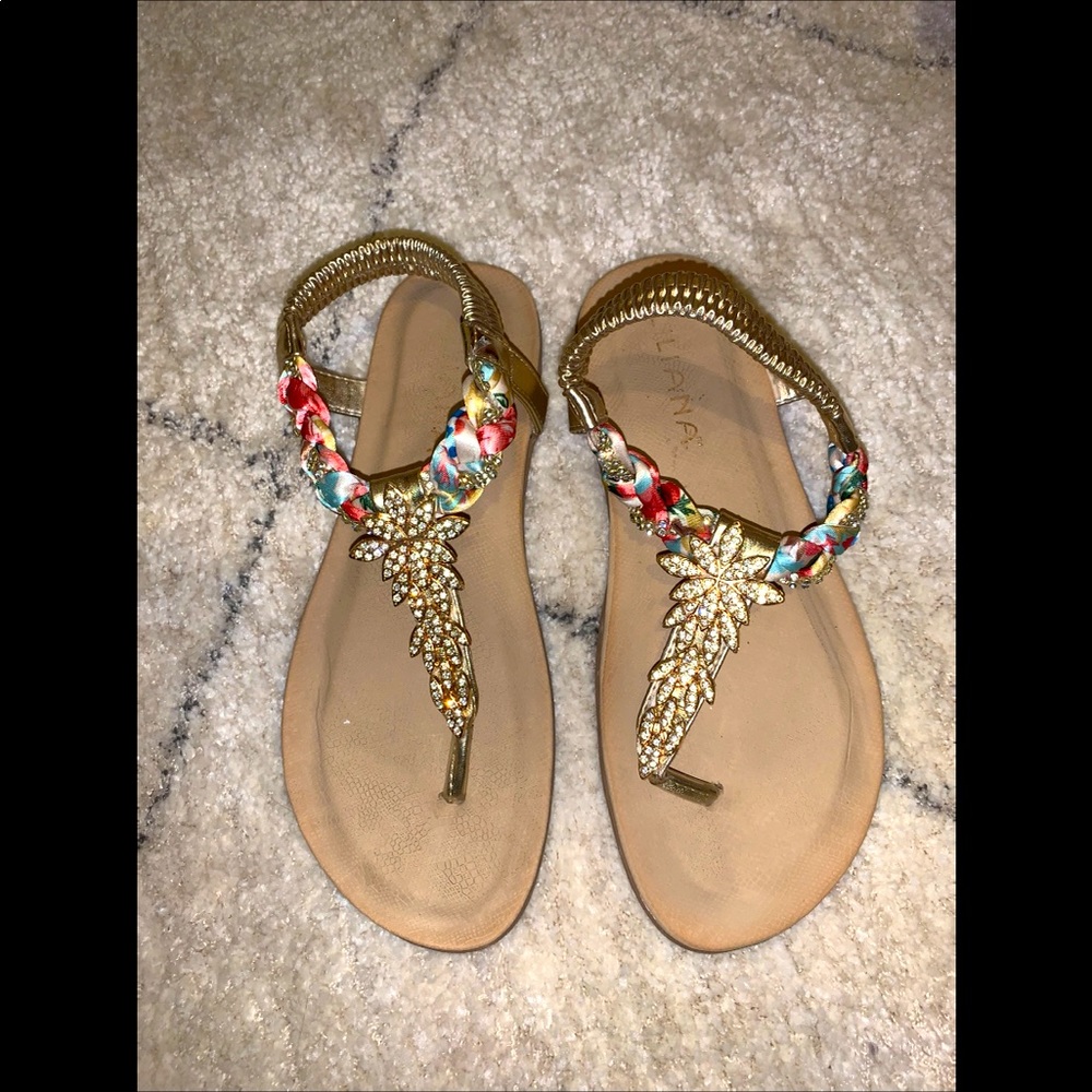 Jeweled sandals